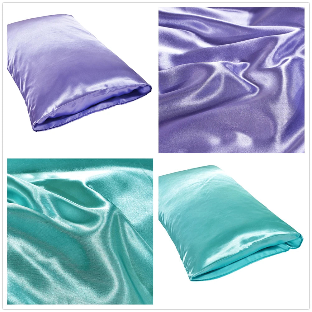 Luxurious Queen Satin Silk Pillowcase