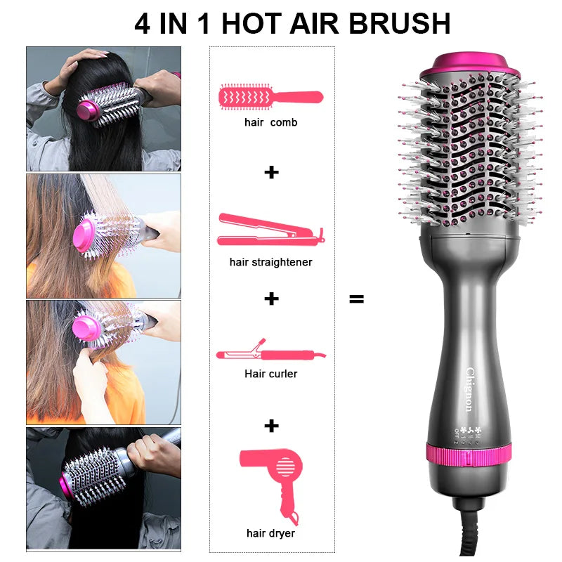 One-Step Hair Dryer &amp;amp; Volumizer Brush