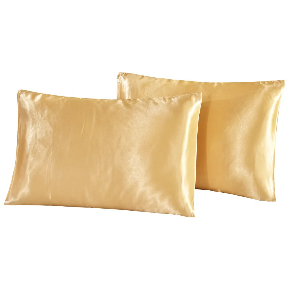 Luxurious Queen Satin Silk Pillowcase