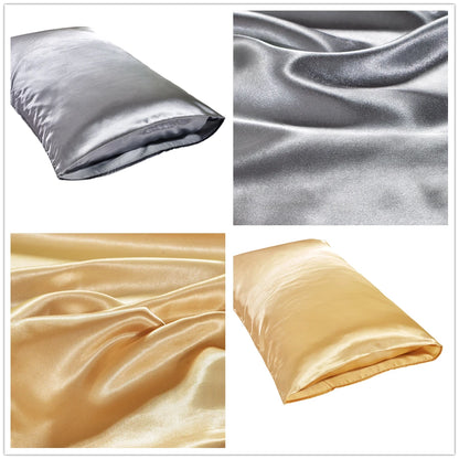 Luxurious Queen Satin Silk Pillowcase