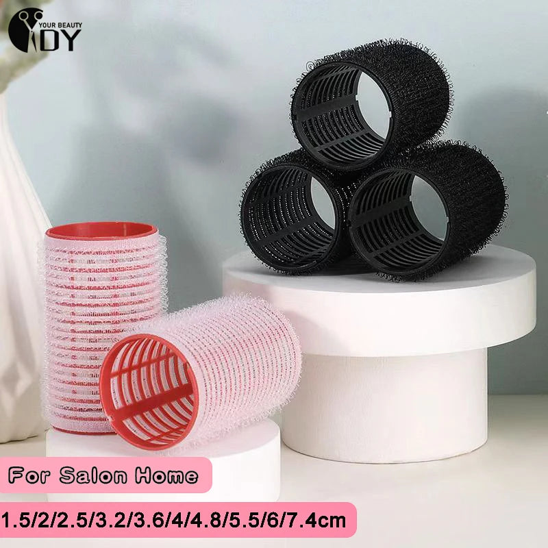 6pcs Self-Grip Heatless Hair Rollers