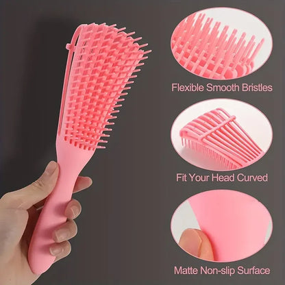 5-Piece Detangling &amp; Styling Hair Brush Set