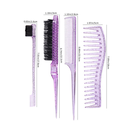 Hair Styling Comb &amp; Brush Set