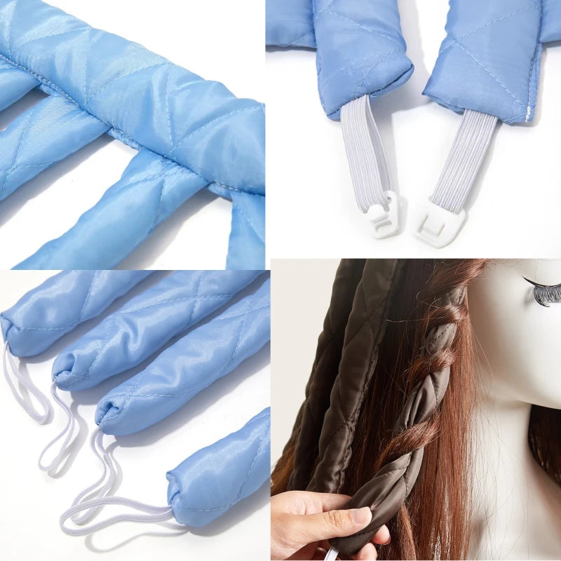 Heatless Curling Rod Headband for Effortless Curls