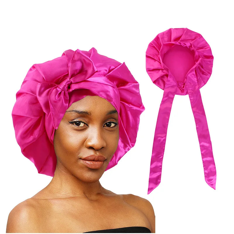 Soft Satin Bandanas for Curly Hair