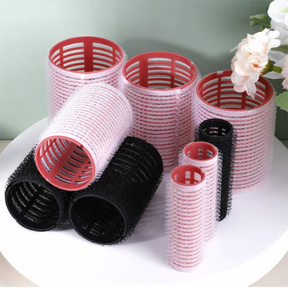 6pcs Self-Grip Heatless Hair Rollers